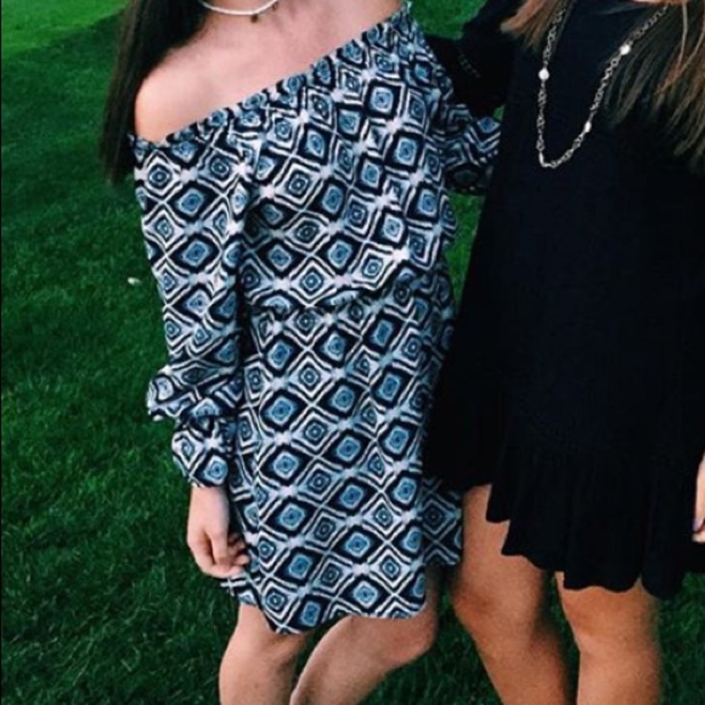 Aqua dress